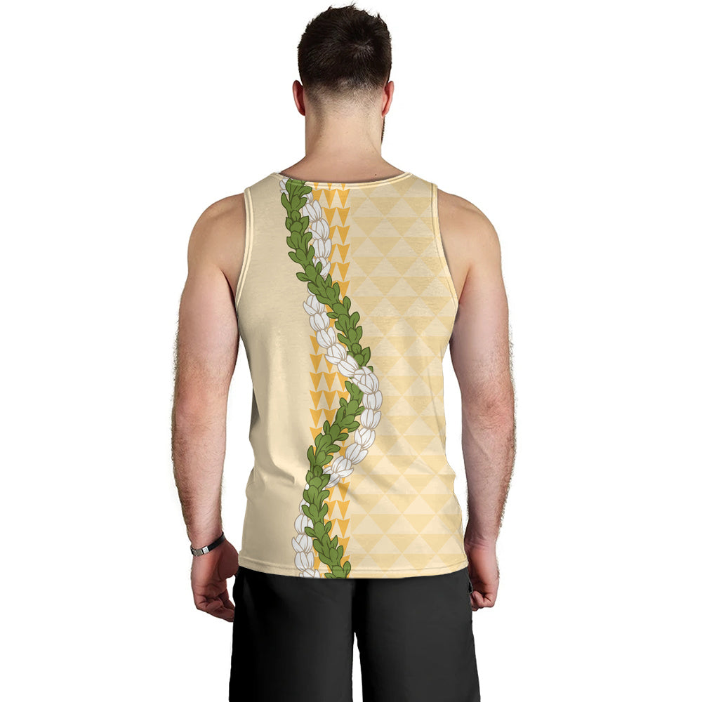 Hawaii Tank Top Turtle Puakenikeni Maile Flower Lei