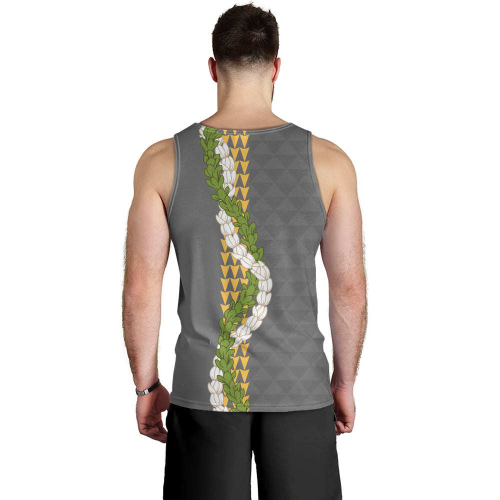 Hawaii Tank Top Turtle Puakenikeni Maile Flower Lei