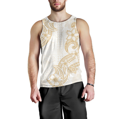 Hawaii Tank Top Plumeria Tribal Wave