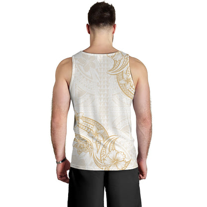 Hawaii Tank Top Plumeria Tribal Wave
