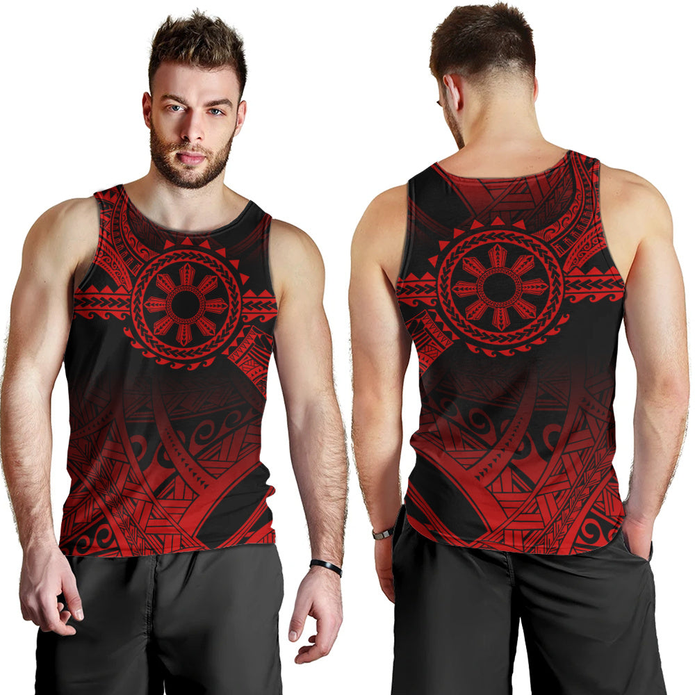 Philippines Filipinos Tank Top Polynesian Tribal Sun Tribal Legacy