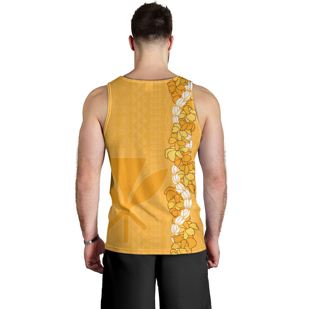 Hawaii Tank Top Flower Lei Kanaka Maoli Polynesia Island Style