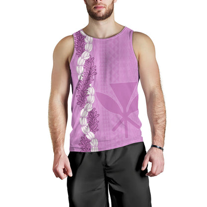 Hawaii Tank Top Flower Lei Kanaka Maoli Polynesia Island Style