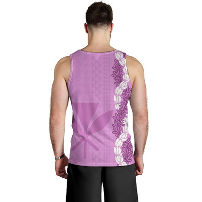 Hawaii Tank Top Flower Lei Kanaka Maoli Polynesia Island Style