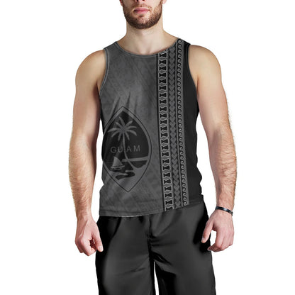 Guam Tank Top Island Crest Chamorro Tribal Heritage
