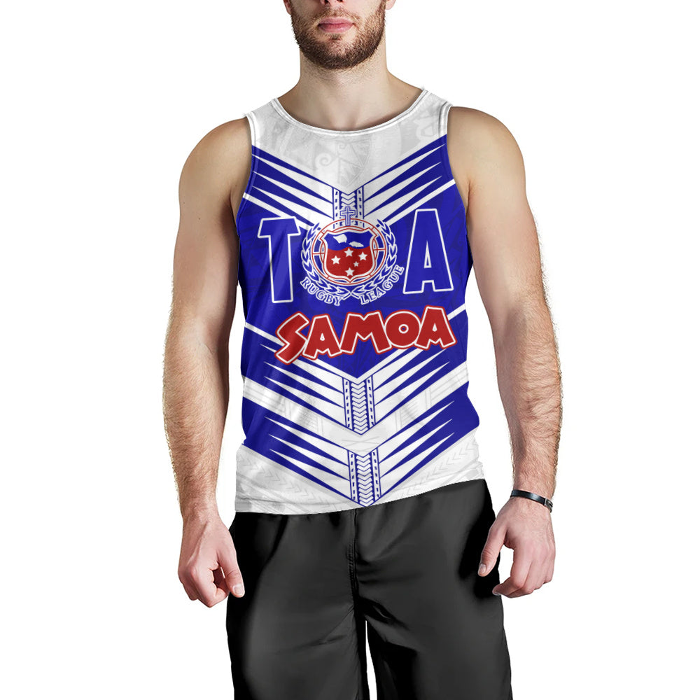 Samoa Tank Top Toa Samoa Rugby Polynesian Tribal Pride Style