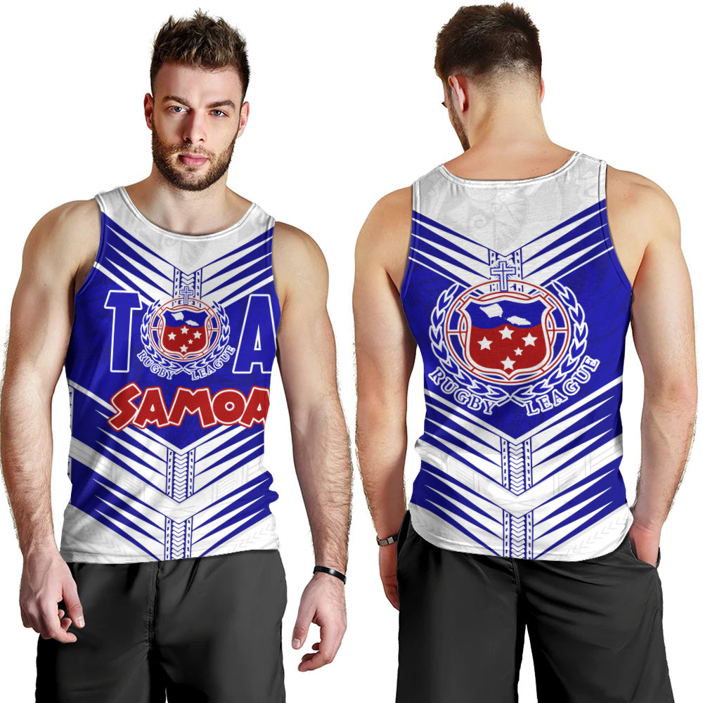 Samoa Tank Top Toa Samoa Rugby Polynesian Tribal Pride Style