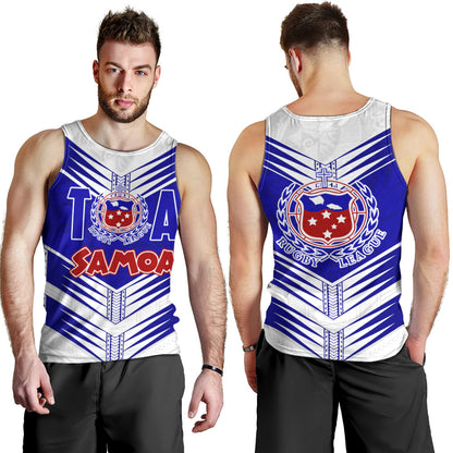 Samoa Tank Top Toa Samoa Rugby Polynesian Tribal Pride Style