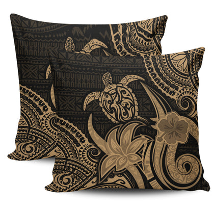 Hawaii Pillow Cases Honu Turtle Hibiscus Tribal Legacy