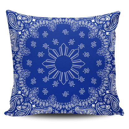 Philippines Filipinos Pillow Cases Sun Bandana Paisley Print Heritage