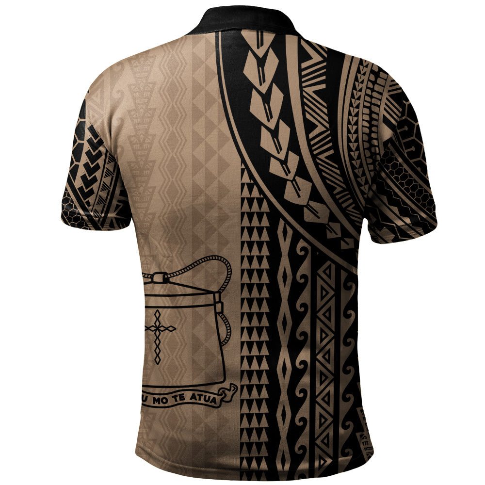 Tokelau Polo Shirt Polynesian Tattoo
