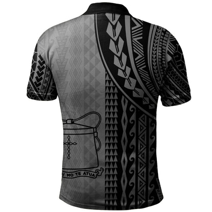 Tokelau Polo Shirt Polynesian Tattoo