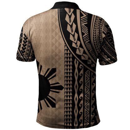 Philippines Filipinos Polo Shirt Polynesian Tattoo