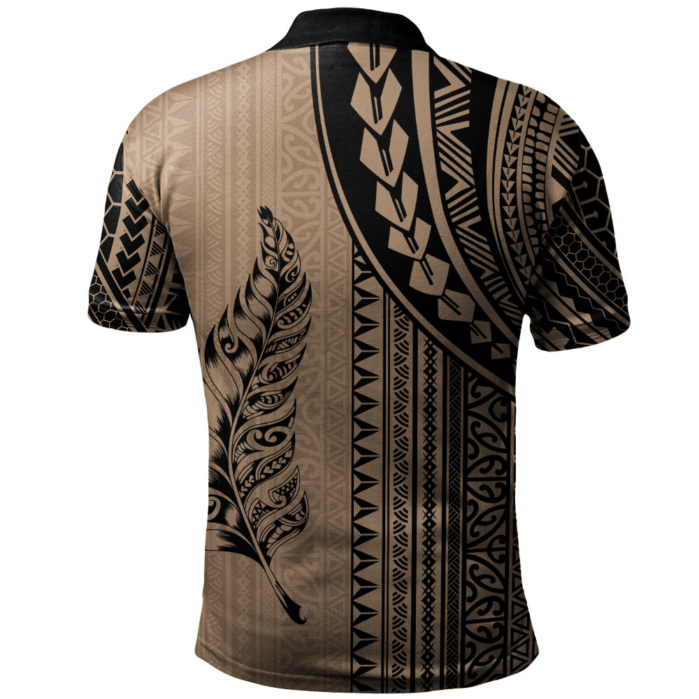 New Zealand Polo Shirt Polynesian Tattoo