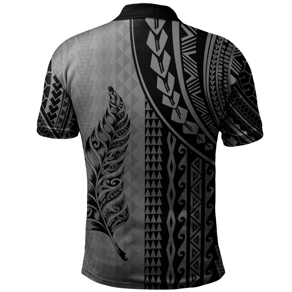 New Zealand Polo Shirt Polynesian Tattoo