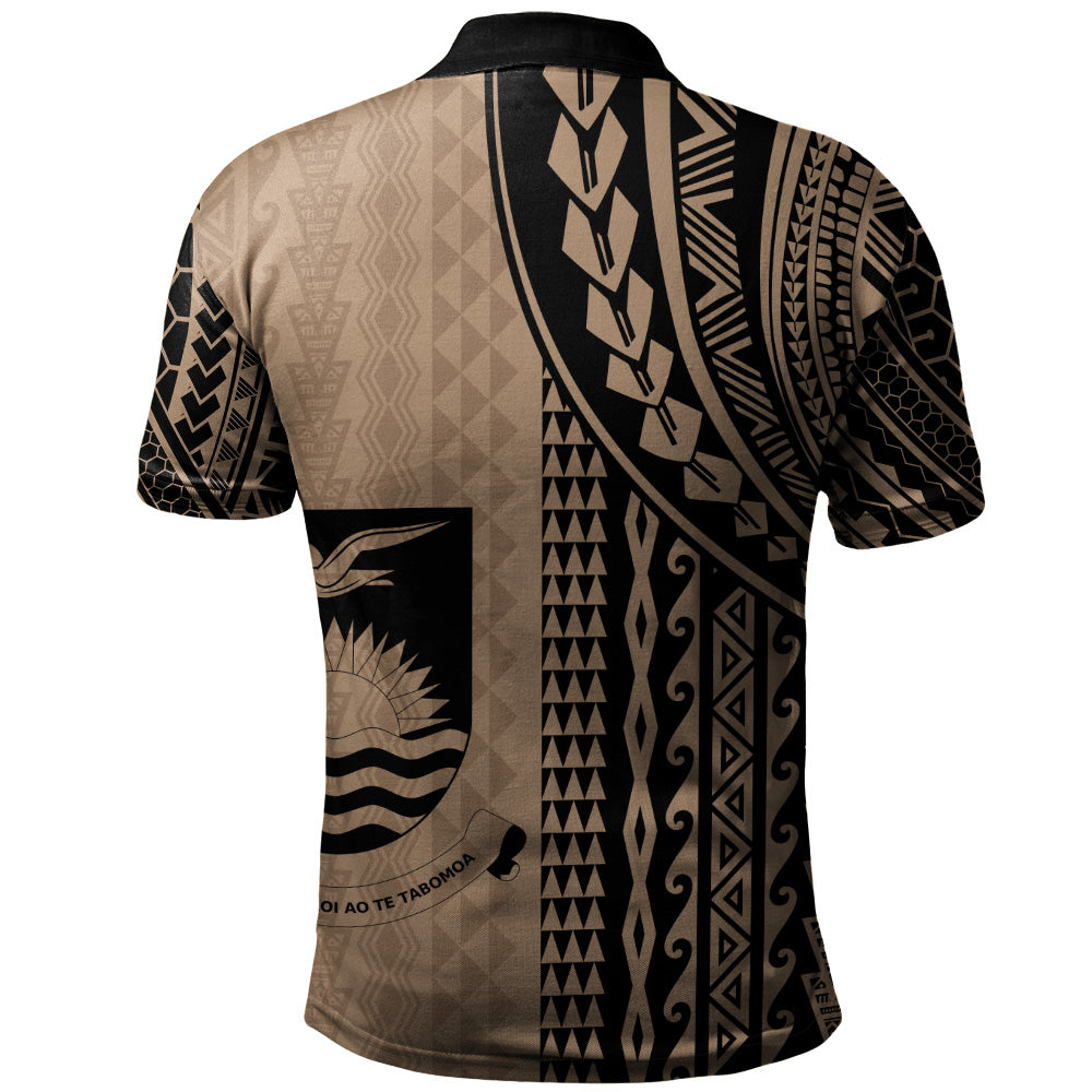 Kiribati Polo Shirt Polynesian Tattoo