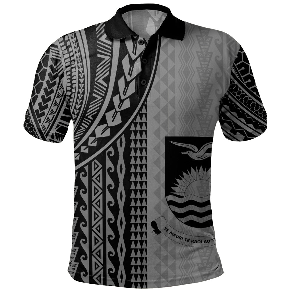 Kiribati Polo Shirt Polynesian Tattoo