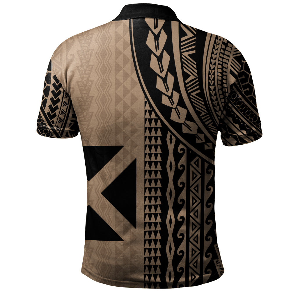 Wallis And Futuna Polo Shirt Polynesian Tattoo