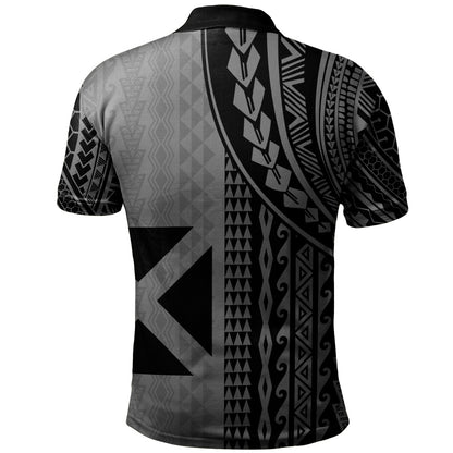 Wallis And Futuna Polo Shirt Polynesian Tattoo