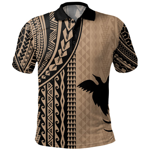 Papua New Guinea Polo Shirt Polynesian Tattoo