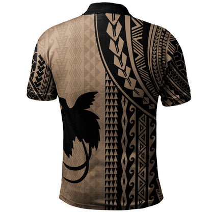 Papua New Guinea Polo Shirt Polynesian Tattoo