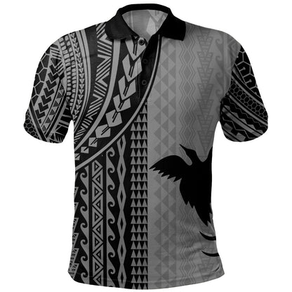 Papua New Guinea Polo Shirt Polynesian Tattoo