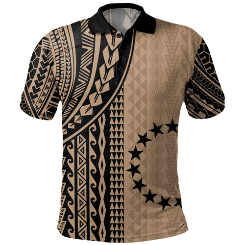 Cook Islands Polo Shirt Polynesian Tattoo
