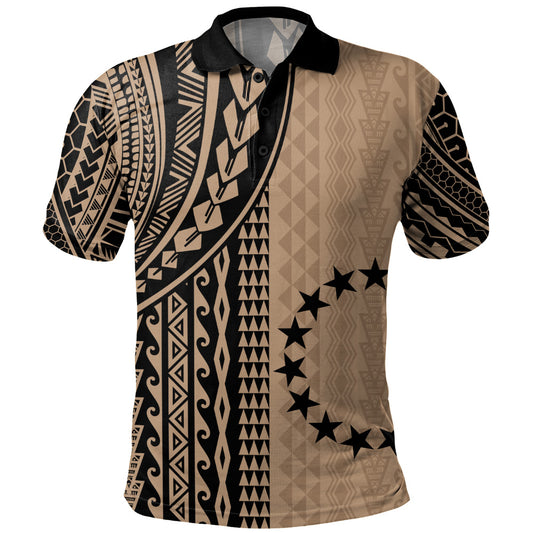 Cook Islands Polo Shirt Polynesian Tattoo