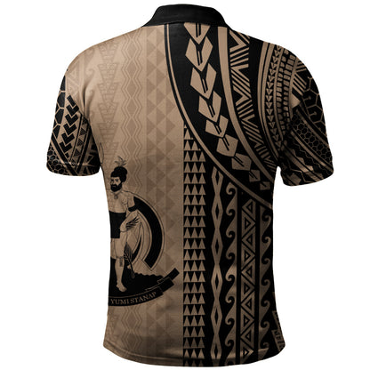 Vanuatu Polo Shirt Polynesian Tattoo