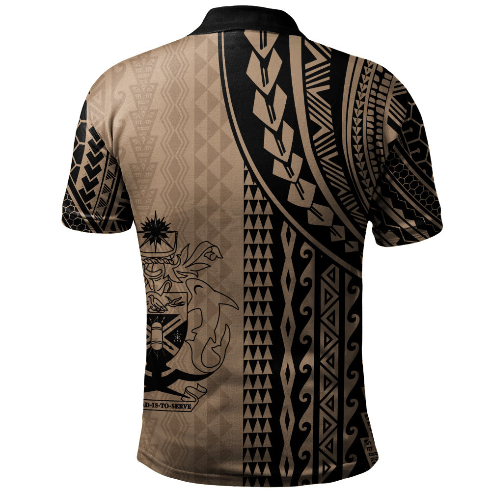 Solomon Islands Polo Shirt Polynesian Tattoo