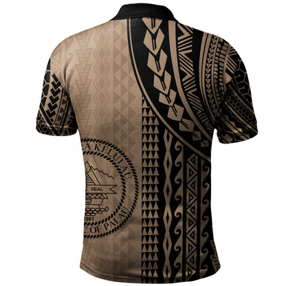 Palau Polo Shirt Polynesian Tattoo