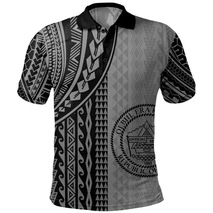 Palau Polo Shirt Polynesian Tattoo