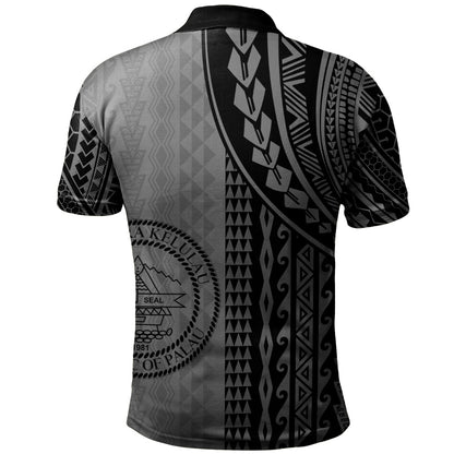 Palau Polo Shirt Polynesian Tattoo