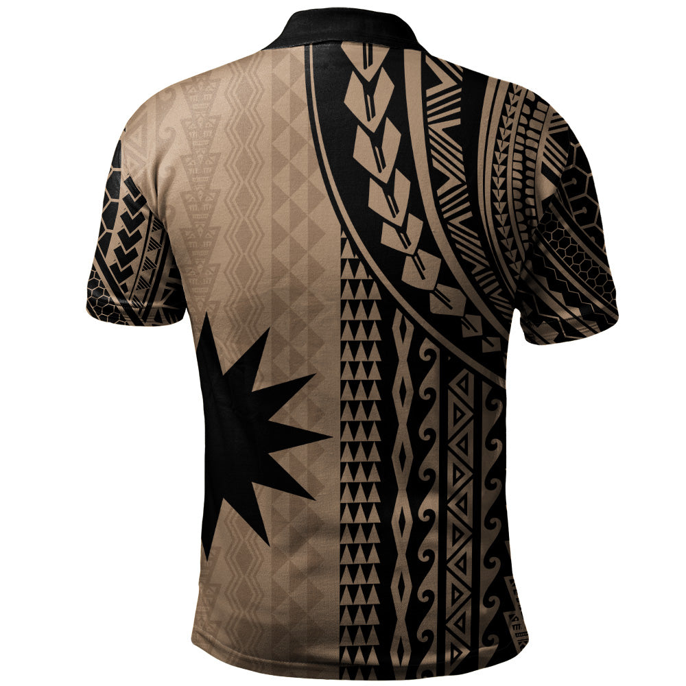 Nauru Polo Shirt Polynesian Tattoo