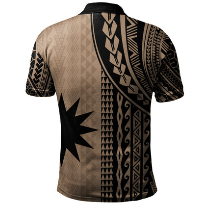 Nauru Polo Shirt Polynesian Tattoo