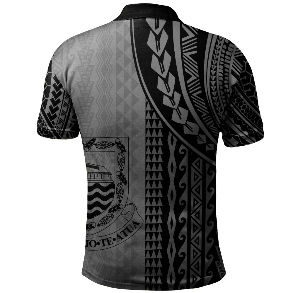 Tuvalu Polo Shirt Polynesian Tattoo