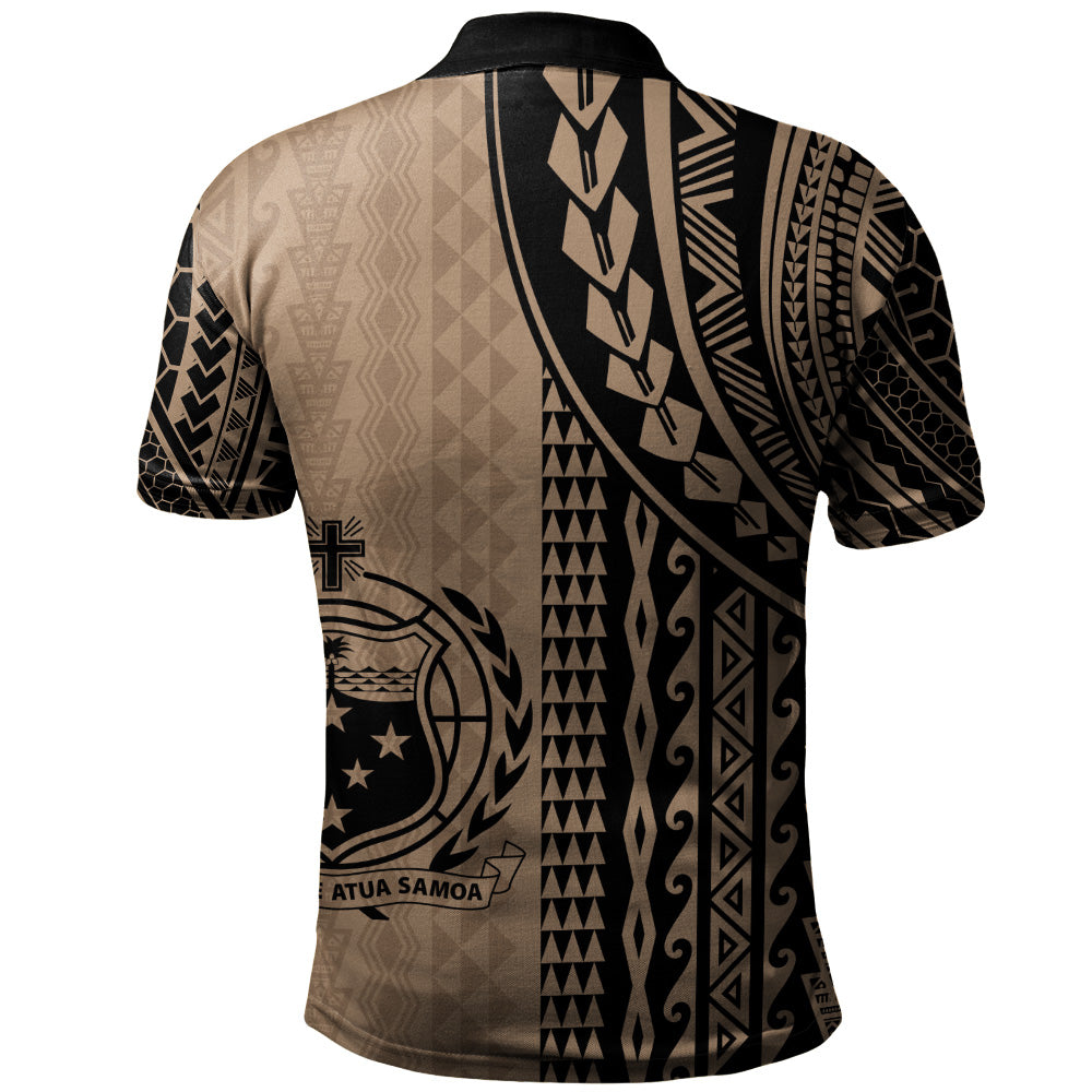 Samoa Polo Shirt Polynesian Tattoo