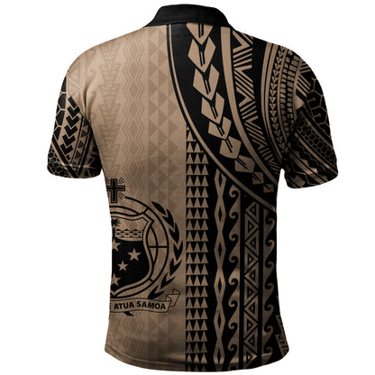 Samoa Polo Shirt Polynesian Tattoo