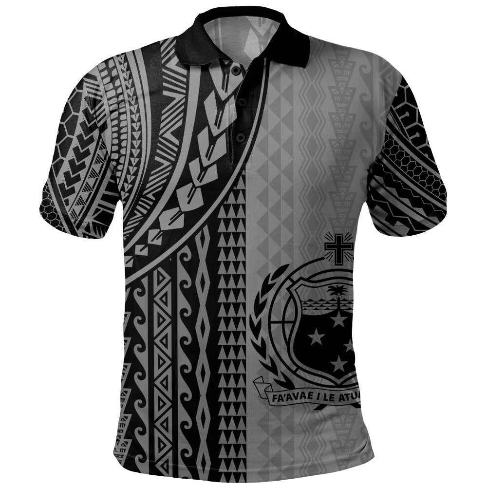 Samoa Polo Shirt Polynesian Tattoo