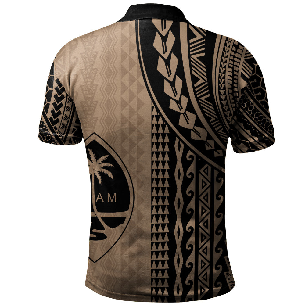 Guam Polo Shirt Polynesian Tattoo
