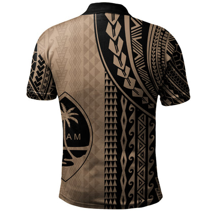 Guam Polo Shirt Polynesian Tattoo