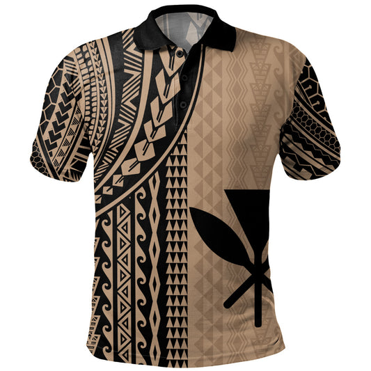 Hawaii Polo Shirt Kanaka Maoli Polynesian Tattoo