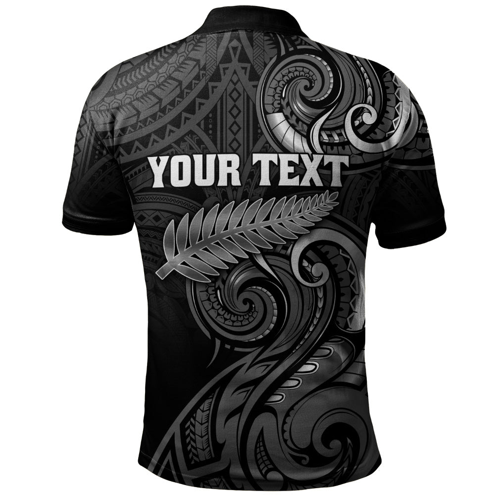 New Zealand Polo Shirt Maori Koru Spirit Style