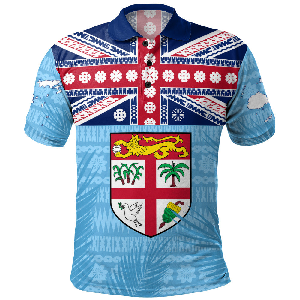 Fiji Polo Shirt Fiji Day Island Crest Pride