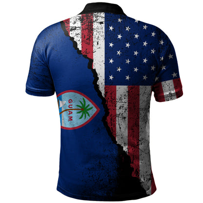 Guam Polo Shirt American Unity Style