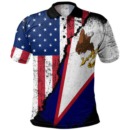 American Samoa Polo Shirt American Unity Style