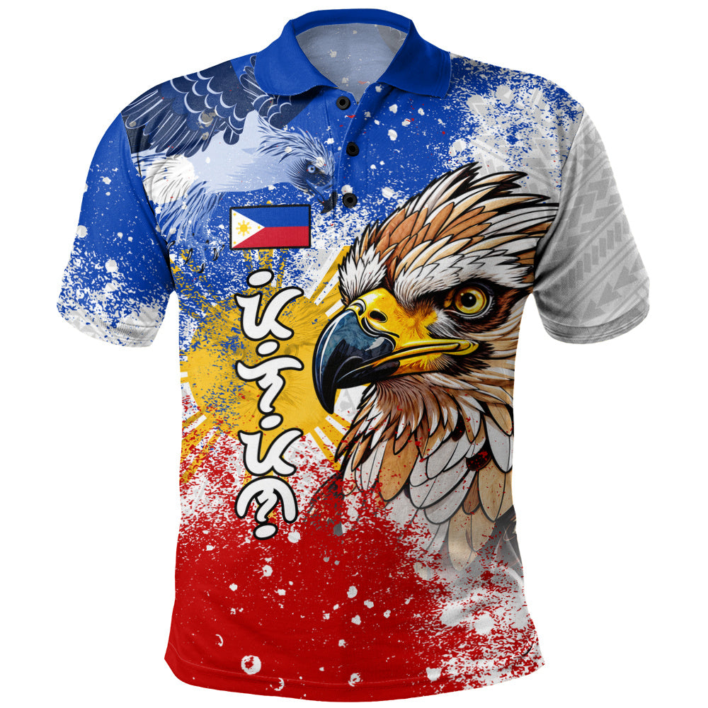 Philippines Filipinos Polo Shirt Eagle Flag Warrior Pride