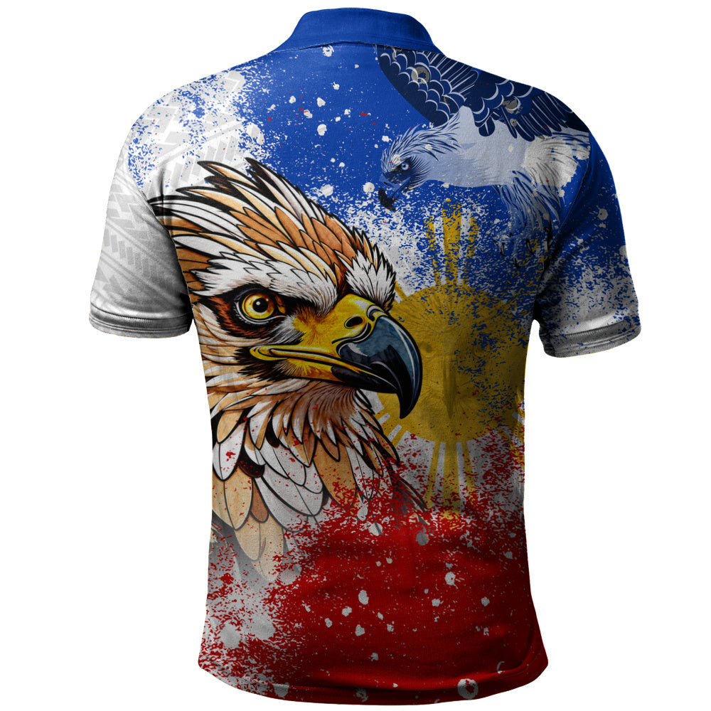 Philippines Filipinos Polo Shirt Eagle Flag Warrior Pride