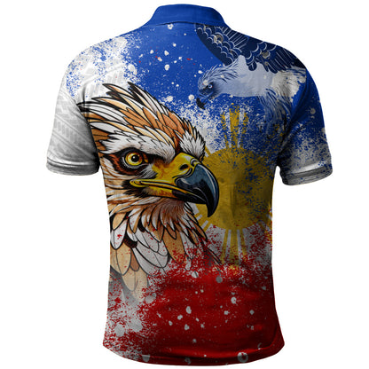Philippines Filipinos Polo Shirt Eagle Flag Warrior Pride