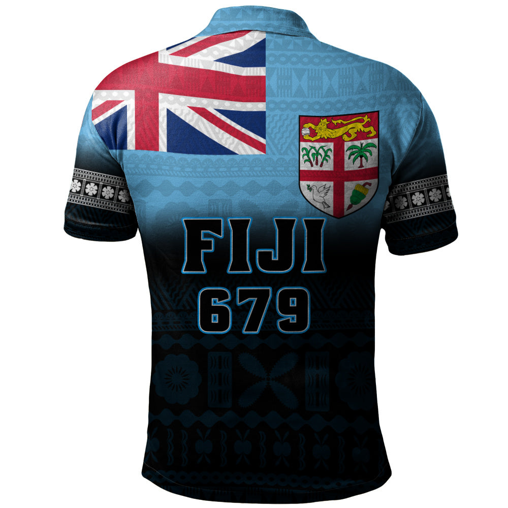Fiji Polo Shirt 679 Island Crest Tribal Pride